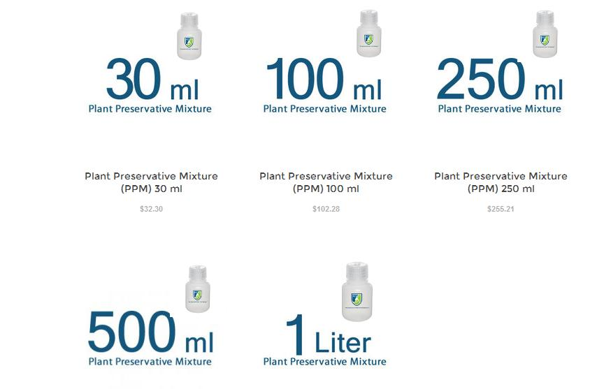 Plant Preservative Mixture (PPM)